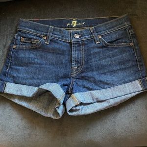 7 For All Man Kind Shorts